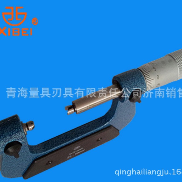青海量具刃具螺纹千分尺0-25mm（直进式）螺旋测微器千分卡尺分厘