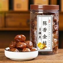 陈香金桔潮汕特产老药桔咸金桔腌制老金桔盐渍咸柑桔泡水蜜饯零食