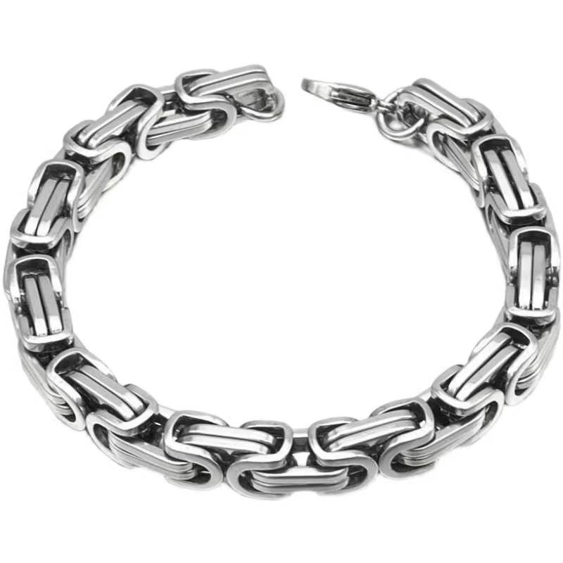 Imperial Bracelet For Men High-end Cuban Chain Titanium Steel_voghion.com