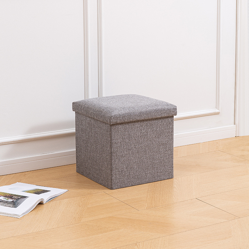 [회색 삼베 스타일] 30*30*30