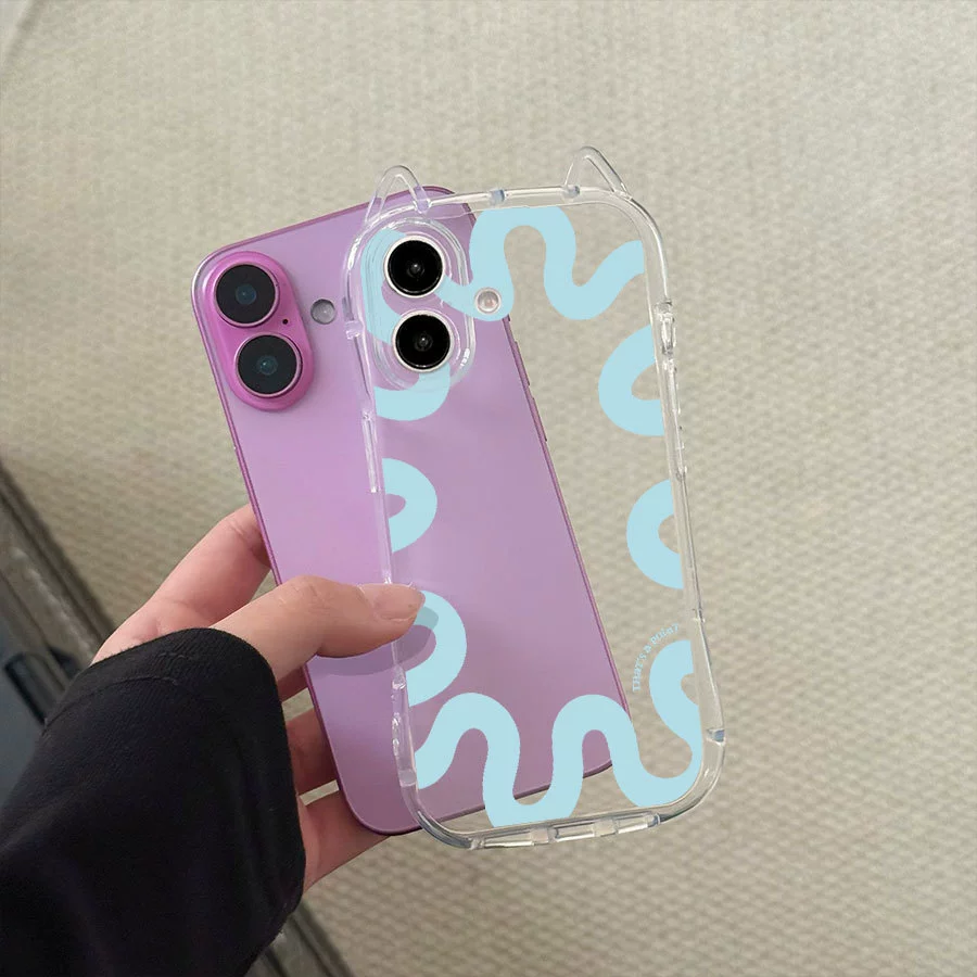 Apple, iPhone15, синий мультфильм совместимый чехол для телефона, 15promax