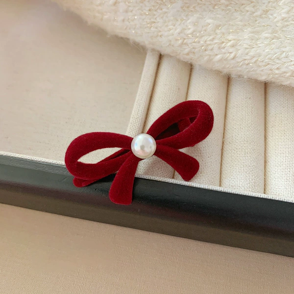 6#Pearl model-wine red