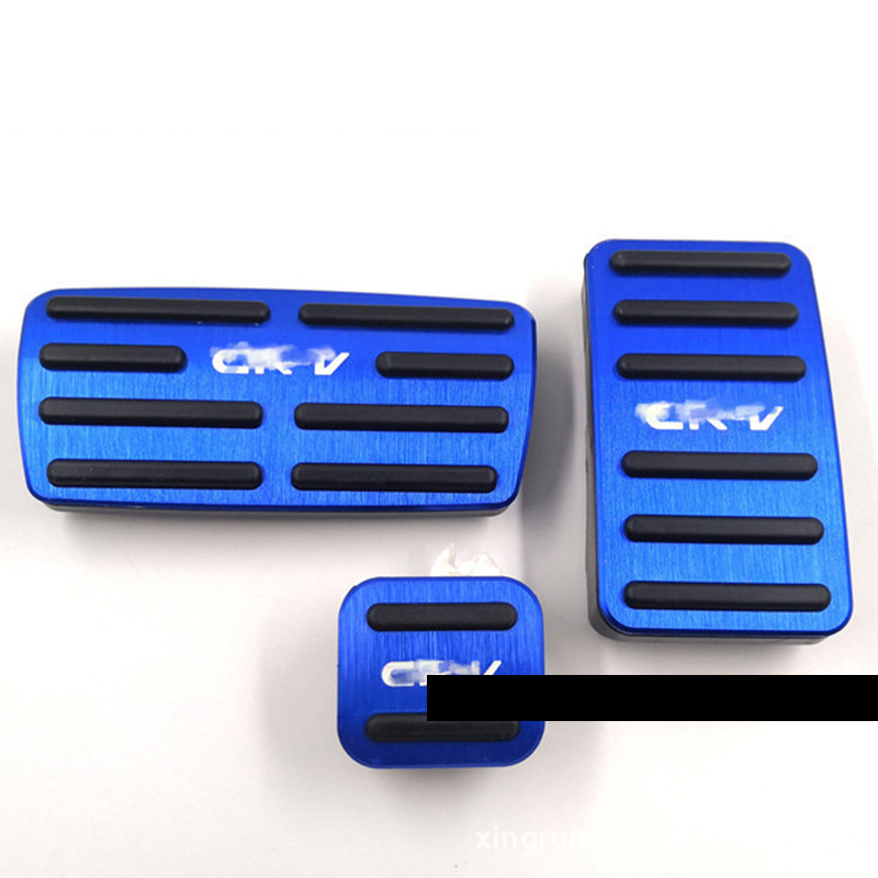 Suitable for Honda 15 CRV accelerator pedal interior non-perforated aluminum alloy Honda CRV brake pedal