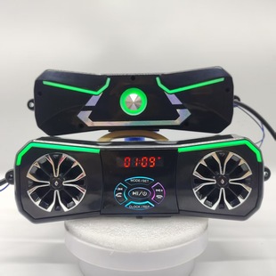 Motorcycle Modified Audio Subwoofer with Waterproof Bluetooth Speaker