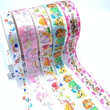 4.0cm����תӡ�ʻ���װ˿����Ʒ��вʴ�����֯��diy��װ������Ʒ