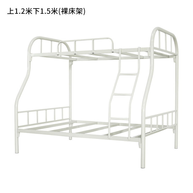 子供用二段ベッド、アパート賃貸住宅、二段ベッド、家庭用二段ベッド、ダブルスチール厚鉄フレームベッド|undefined