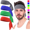 Tennis street sports headband suitable for men and women, elastic scarf for gym, hair accessory, European style, absorbs sweat and smell, wholesale