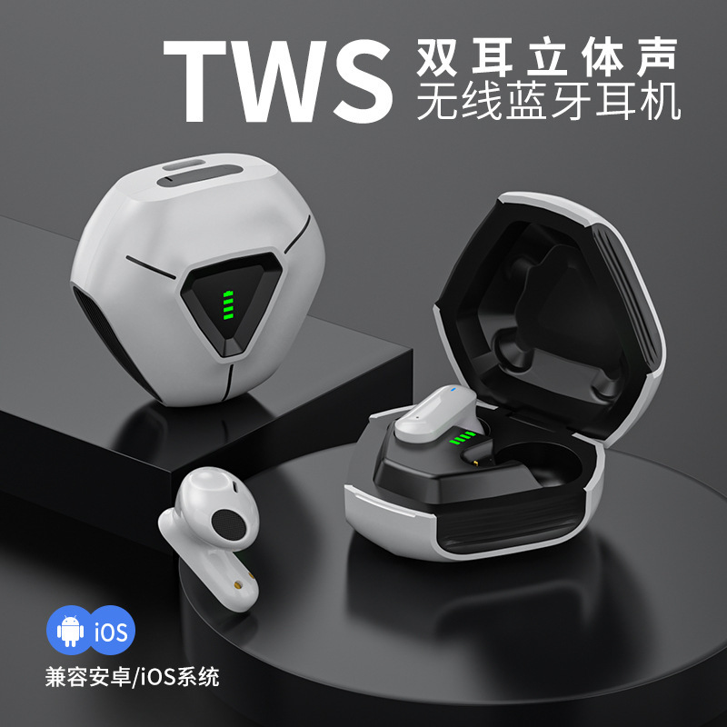 2024 Esports Wireless Bluetooth Headset New Game-Specific Men’S and Women’S True Noise Reduction In-Ear Zero Delay