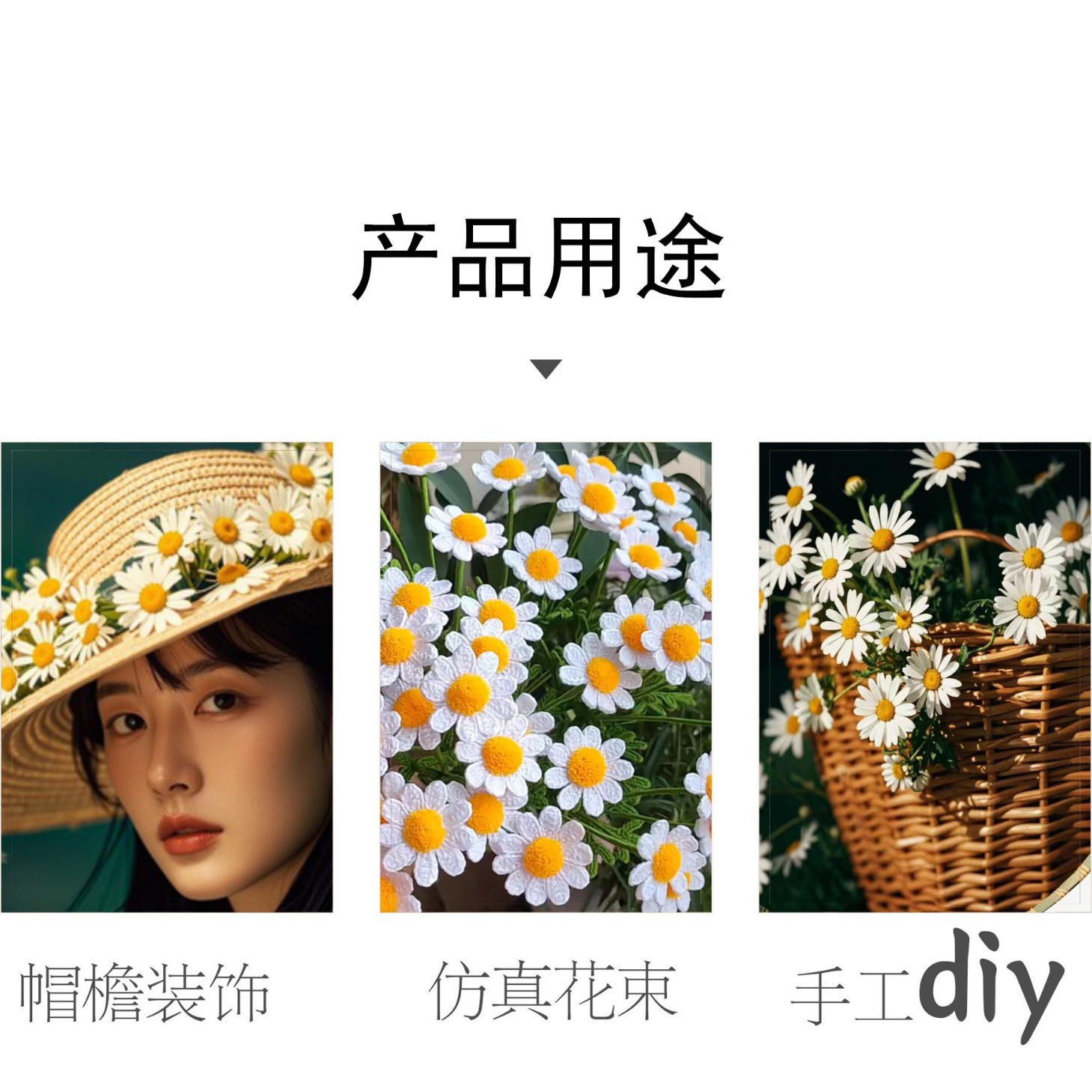 Accesorios de encaje de sol solubles en agua Ropa y sombreros hechos a mano Decoración de pétalos Material de ropa y sombreros Ropa de encaje Accesorios para el cabello Código de barras