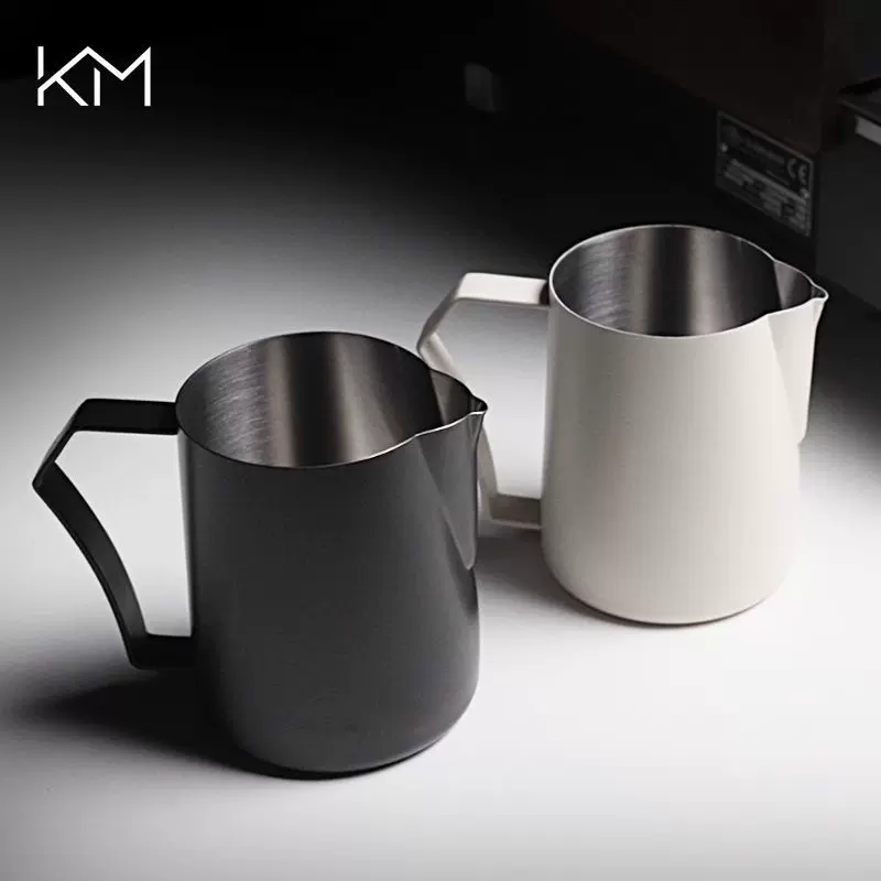 工厂直销咖啡奶杯露营办公用304不锈钢600ml大容量尖嘴咖啡拉花杯