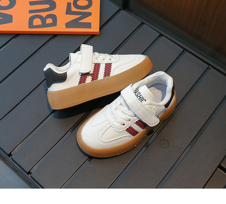Children's Forrest Gump Shoes 2023 Autumn and Winter New Girls' Waffle Shoes Campus Boys' Moral Training Shoes_voghion.com