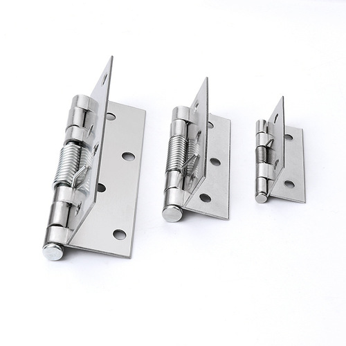 Manufacturer supplies 304 stainless steel hinges, cabinet small swing hinges, chassis industrial spring self-closing hinges