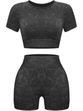 S 13245 Summer Yoga Shorts Set �٤�̿���װ �羳ŷ������ѷ��