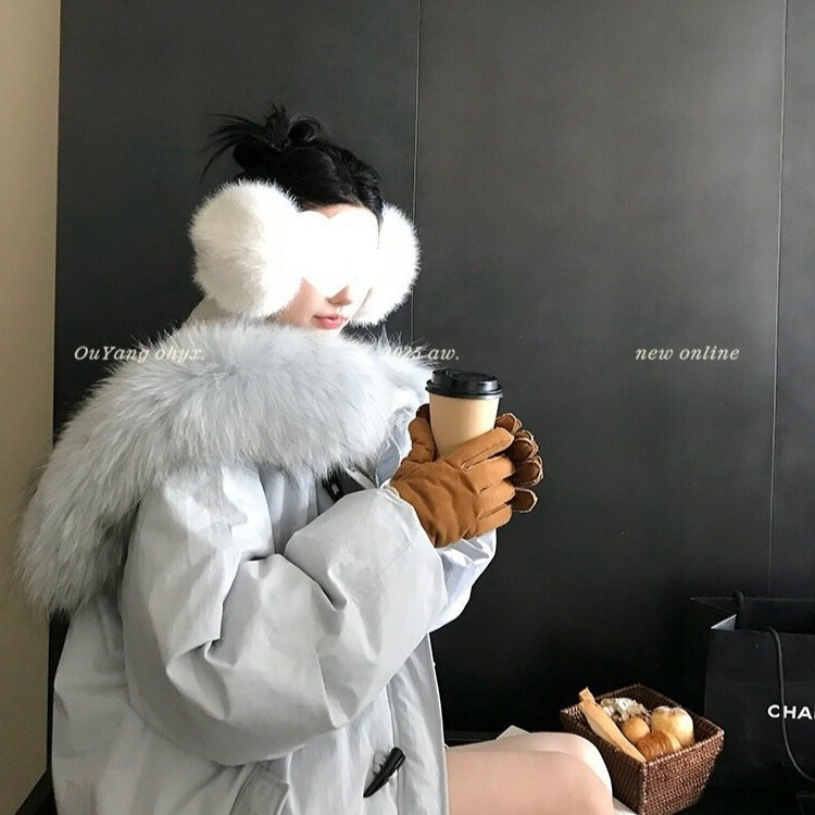 Ouyang's "Little Warm Heater" for Women, Upgraded 3.0 Version, down Jacket with Raccoon Fur Collar and 90% White Duck down Ouyang's "Little Warm Heater" for Women, Upgraded 3.0 Version, down Jacket with Raccoon Fur Collar and 90% White Duck down