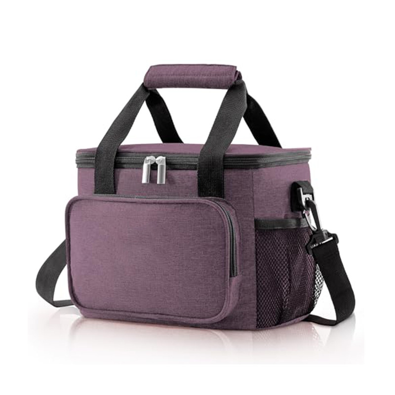 Amazon hot sale bolsa de almuerzo aislante caja de almuerzo suave refrigeración bolsa de mano puede ser portátil