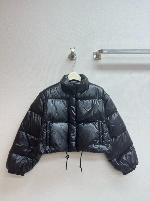 Down Jacket Warm Jacket 2025 Autumn and Winter New Fashion Trendy Detachable Short Stand-Up Collar Bread Jacket for Women