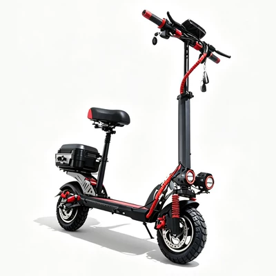 double seat, shock absorption, wide | Qatlanan elektrik skuterlər