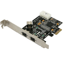 PCI-E1394B視頻采集卡台式機PCIe火線聲卡FIRE WIRE800音頻轉接卡