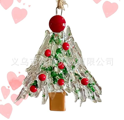 Nuevos productos transfronterizos plano 2D acrílico colgante de automóvil colgante de Navidad mochila casera colgante