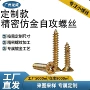 尺寸工艺沉头精密螺丝