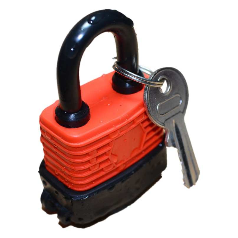 De Goma de acero inoxidable a prueba de agua anti-robo de energía candado al aire libre de cobre puro candado de bloqueo a prueba de lluvia anti-herrumbre bloqueo espacio de estacionamiento cerradura de la puerta