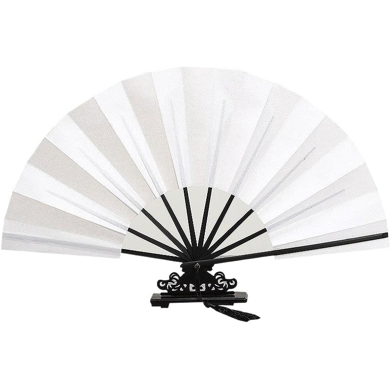 El alma blanca del ajedrez entrará en la casa del vino ventilador de la danza Fábrica directa japonesa Batwing fan Cosplay siete huesos