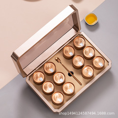 高檔茶葉包裝盒紅茶小罐茶空罐子禮盒空盒綠茶批發茶盒大紅袍盒子