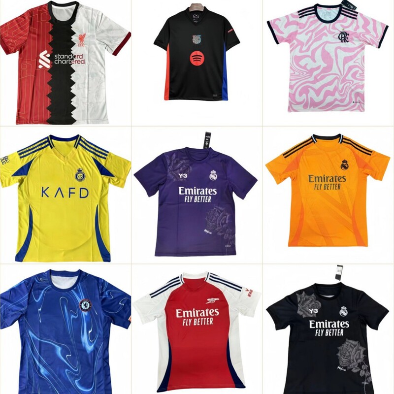 2022 World Cup Real Madrid Jersey Barcelona Home Kit Arsenal Liverpool Messi C. Mbappe Football Uniform