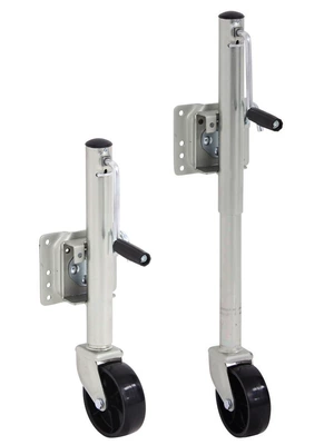 Car jack Top-Leg Guide Wheels Support
