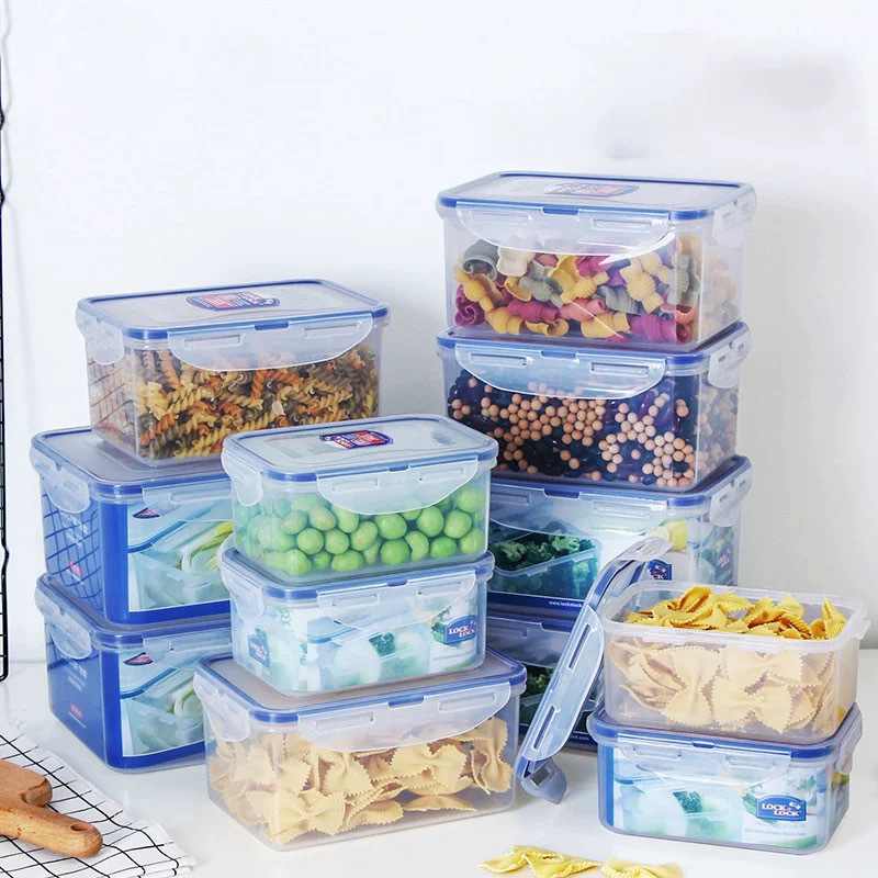 乐扣塑料保鲜盒正品厨房冰箱便携密封储物收纳饭盒盒子便当盒礼品