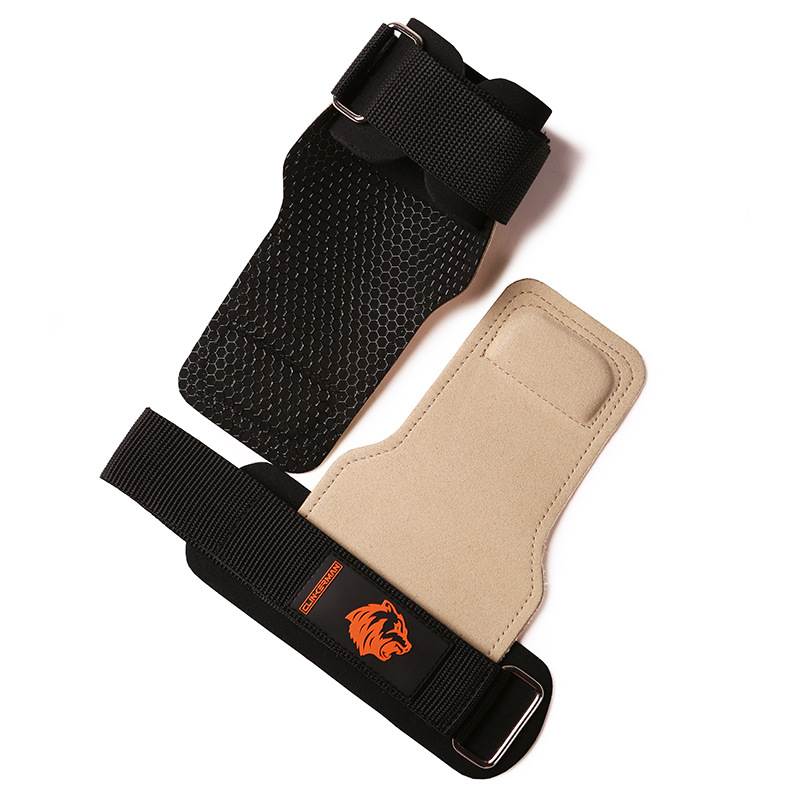protector de estiramiento resistente de silicona cuero de vaca resistente al estiramiento duro cinturón de protección de la palma de acondicionamiento físico cinturón auxiliar de protección de la palma de la mano