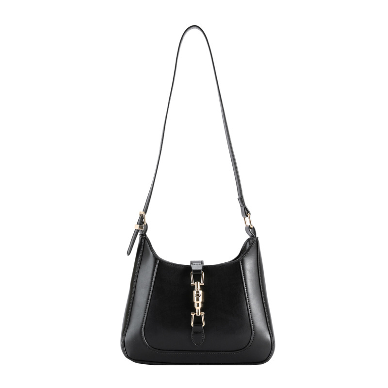 Bolsa de hombro de costura de estilo artístico de bloqueo de moda fresca bolsa de hombro de color sólido simple bordado hilo bolsa de mensajero Bolsa De mujer moda