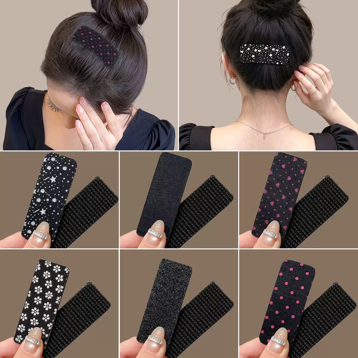 Magic Tape Hair Sticker for Forehead Bangs and Loose Hair, 2026 New Model, Women's Special Back of the Head Hair Accessory
