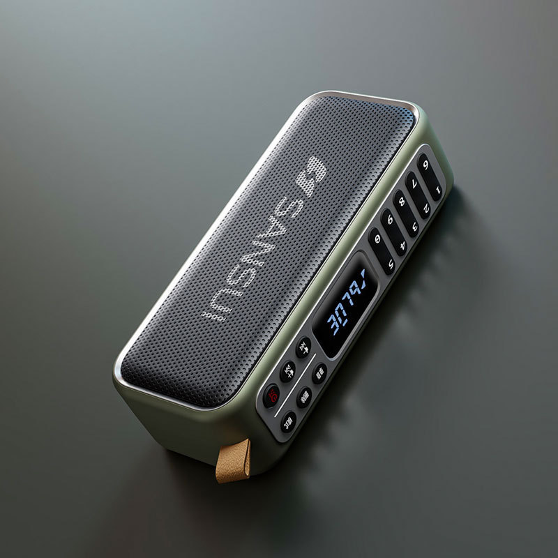 Shanshui F36 ワイヤレス Bluetooth スピーカー高品質録音プレーヤー小型サブウーファーポータブルラジオレコーダー|undefined