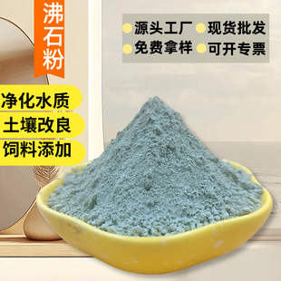 Supply Zeolite Powder Feed Addition Soil Improvement Water Purification Green Zeolite Powder for Aquaculture