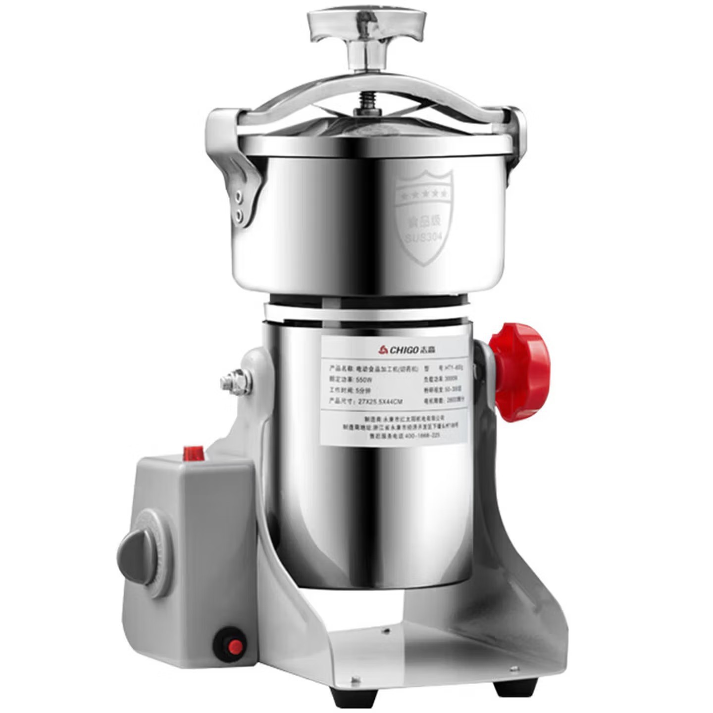 Zhigao máquina de molienda de medicina tradicional china máquina de molienda de harina doméstica máquina de molienda de granos eléctricos pequeños