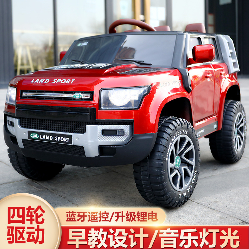 children Electric vehicle men and women baby remote control SUVs Lithium music lighting charge Toy car
