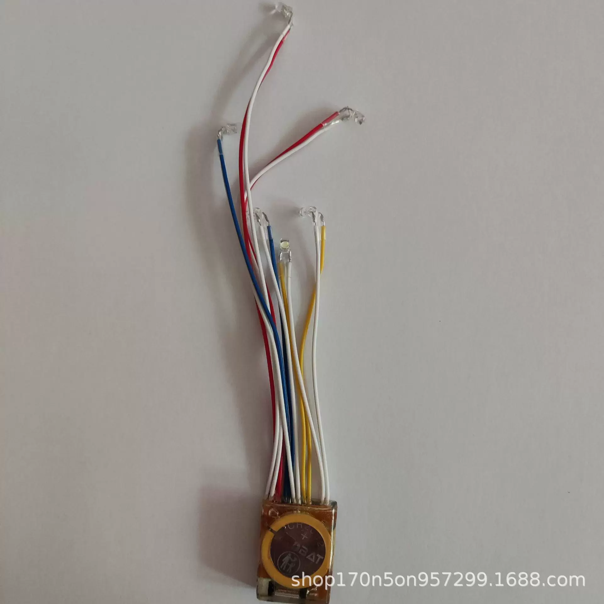 LED闪光灯震动防水运动鞋灯配件发光背包装饰闪光灯电子灯七彩灯