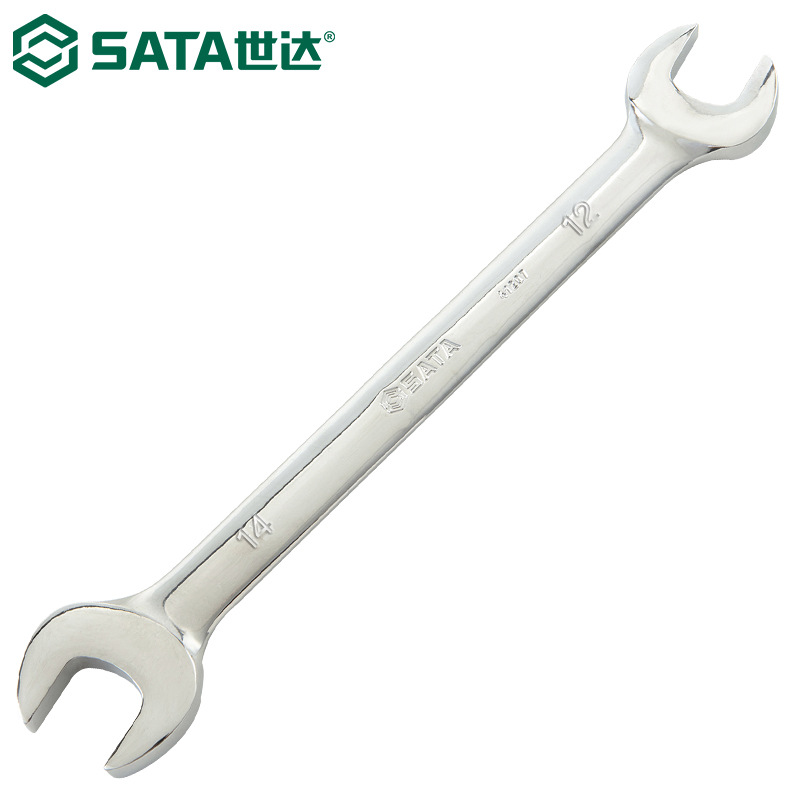 世达41205开口扳手两用双开口呆扳手扳子全抛光12x14MM