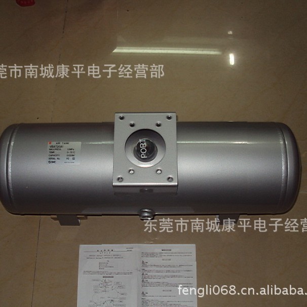 SMC增压气罐   VBAT20A1-T-X104 VBAT系列 轧辊钢与不锈钢等材质