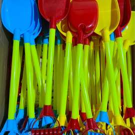 儿童沙滩海滩塑料铲子挖沙室外玩沙工具玩具宝宝游乐园决明子铲子