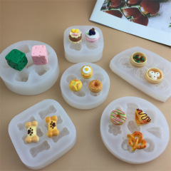 チーズブロックパン骨ビスケットケーキ蒸し器手作りチョコレート模様装飾形シリコン金型