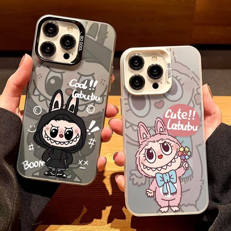 Cute Labubu trendy iPhone 16 phone case, suitable for iPhone 15, 14 Pro Max, 13, 12, XR, and 7 Cute Labubu trendy iPhone 16 phone case, suitable for iPhone 15, 14 Pro Max, 13, 12, XR, and 7