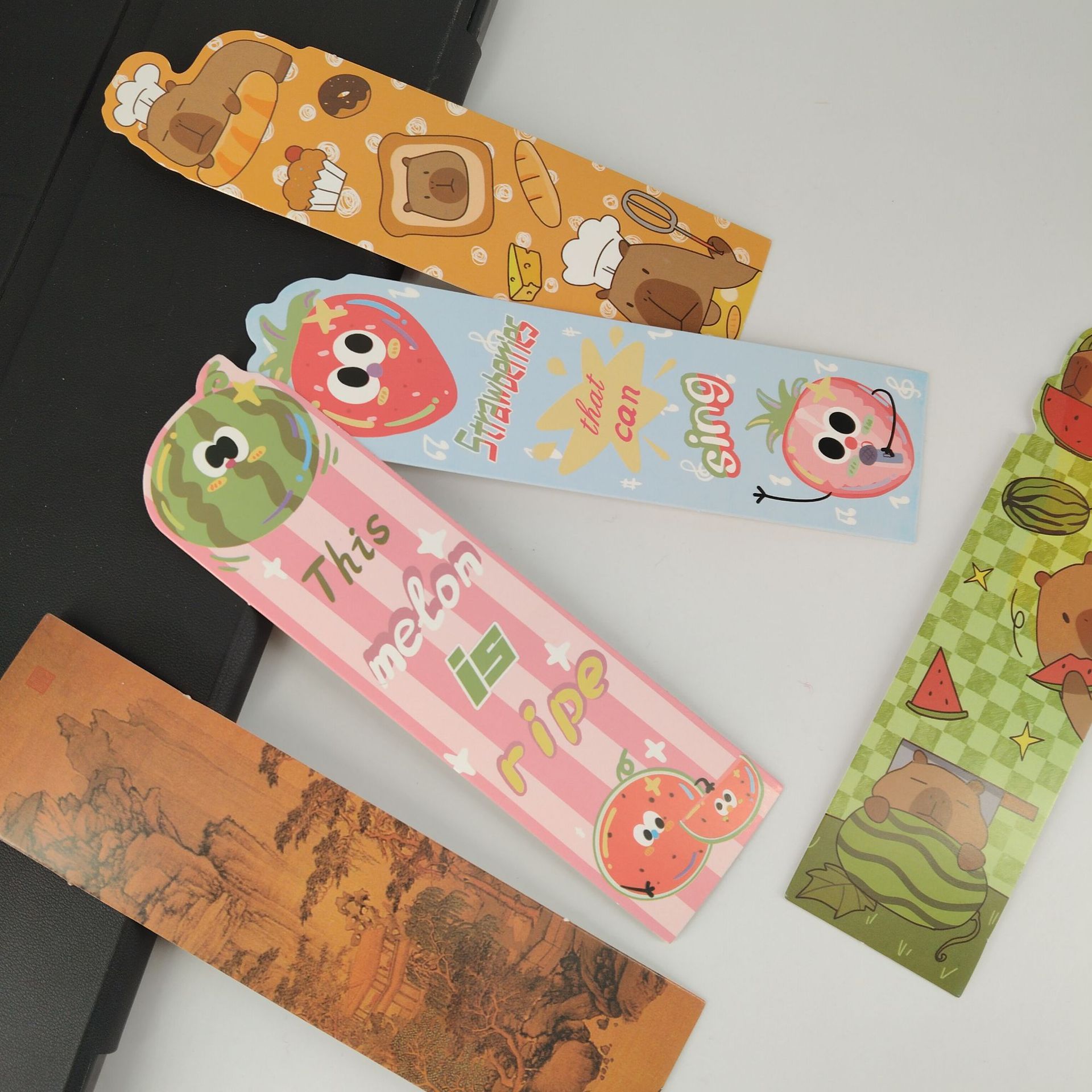 Micro-tinta, una variedad de estilos, marcadores, dibujos animados avanzados, arte antiguo, bricolaje, registros de lectura para estudiantes, marcadores exquisitos en papel