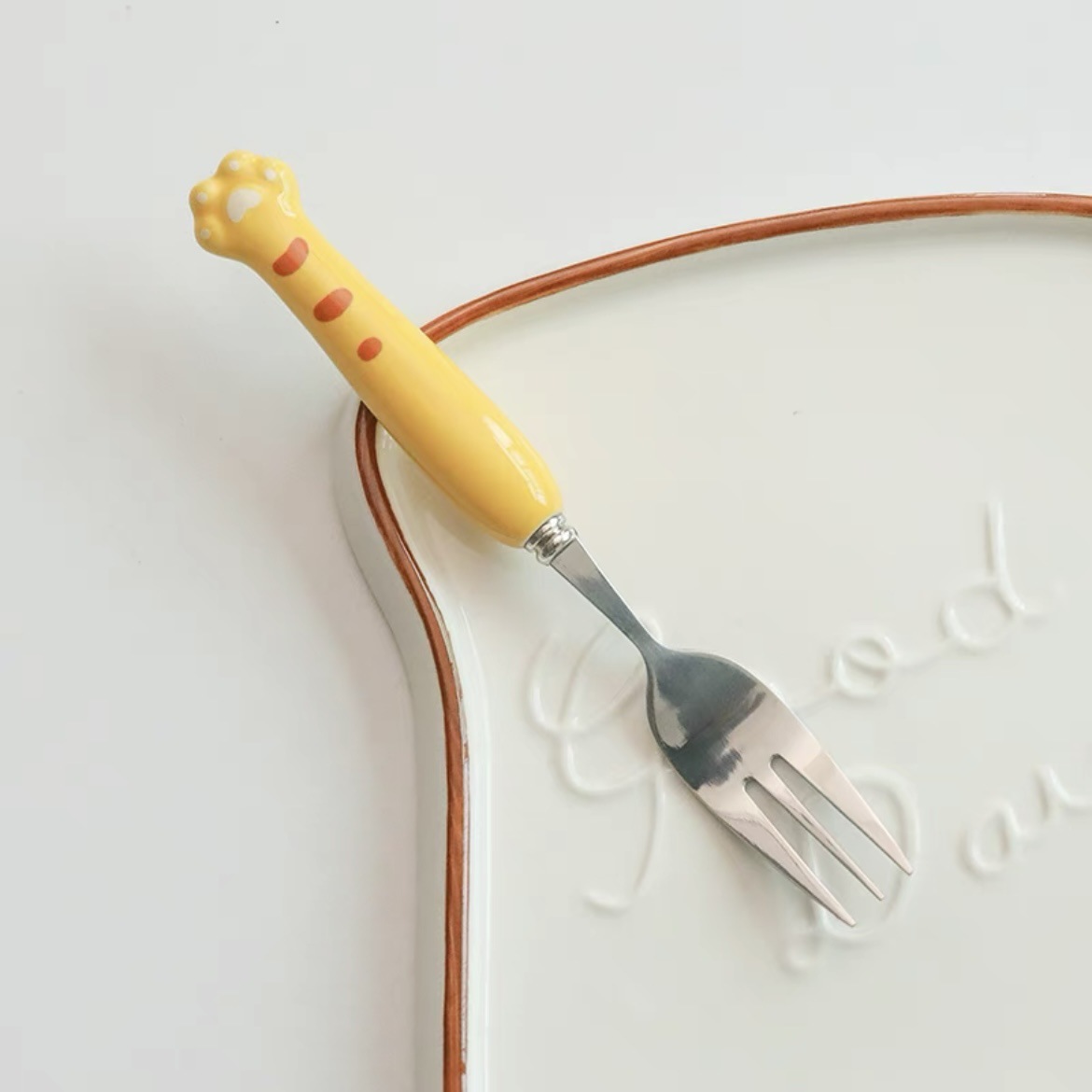 세라믹 황 멩 타이거 포크