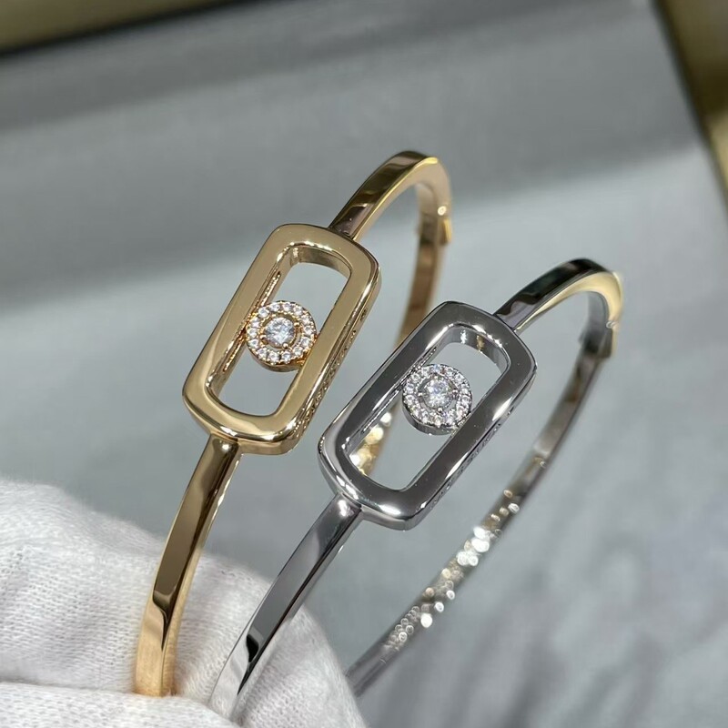High-End Single Diamond Large Sliding Flexible Full Diamond Bracelet for Women, Cross-Border European and American Jewelry High-End Single Diamond Large Sliding Flexible Full Diamond Bracelet for Women, Cross-Border European and American Jewelry