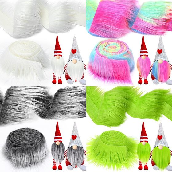 in stock Christmas Tree Skirt Solid Color Plush Faux Fur Fabric Home Decoration Water Wash Wool Wool Clothing Shoes and Hats Accessories