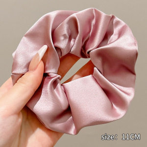 Hermoso, alto valor de la cara, anillo de cabello de intestino grueso de alta calidad, correa de goma francesa, cuerda de cabeza fresca y elástica, cuerda de cabello grande.