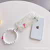 Mobile phone, protective case, cartoon silica gel accessory, bracelet, pendant, Birthday gift