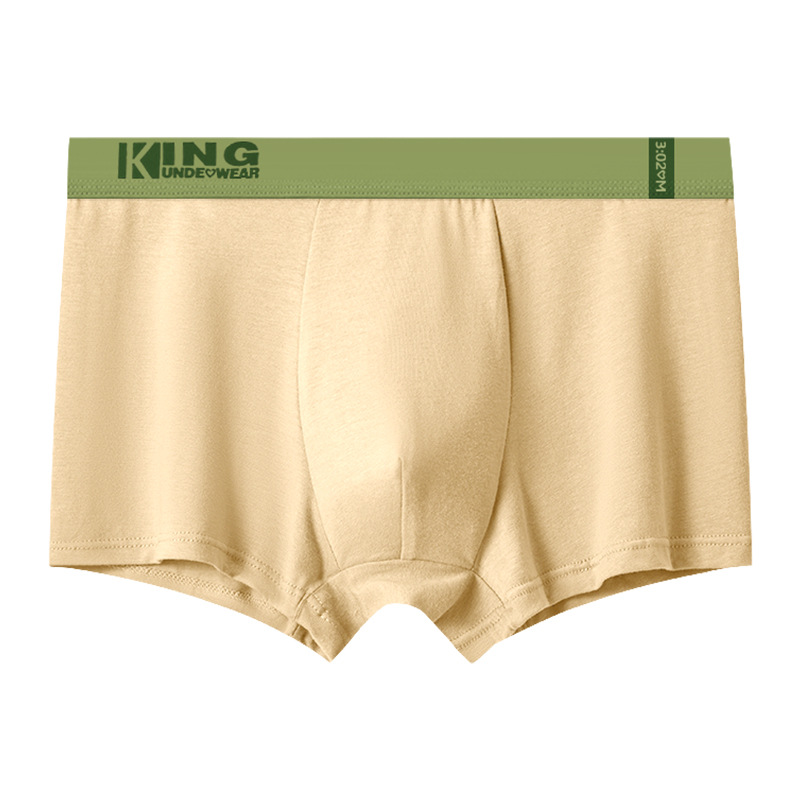 Pantalones interiores antibacterianas para hombres, pantalones de corto sueltos, pantalones cortos de cuatro cuadrados de tamaño grande, fábrica al por mayor